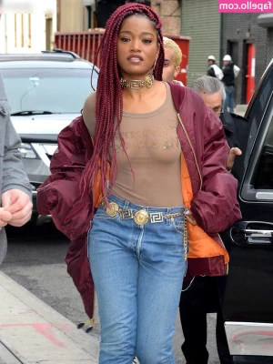 Keke Palmer [ keke-palmer ] - I got a little bit excited while playing with a bitch online last