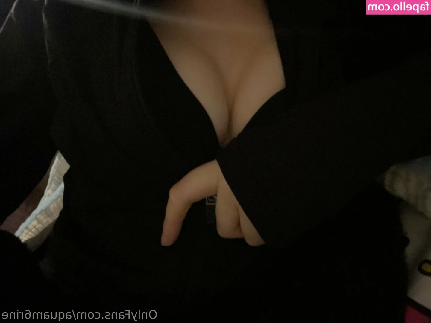 aquam6rine - They say black makes everything sexy, am I?🔥