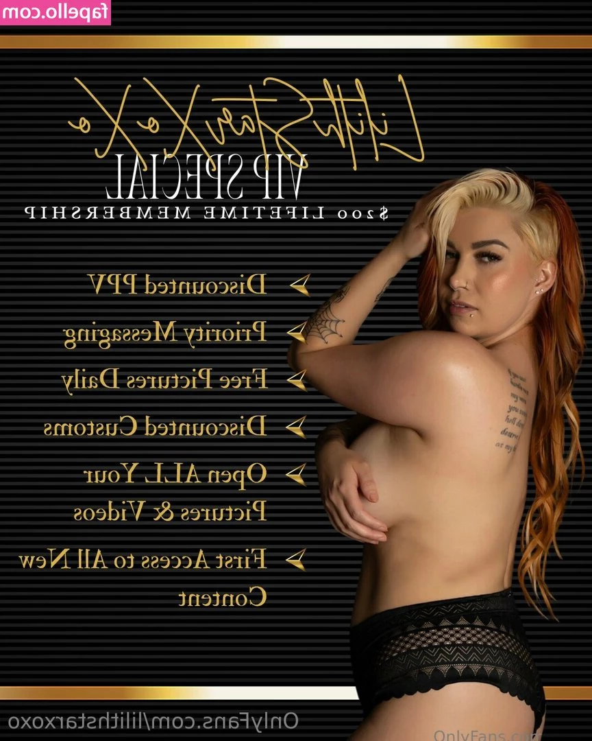 lilithstarxoxo - Saved The Best For Last For You