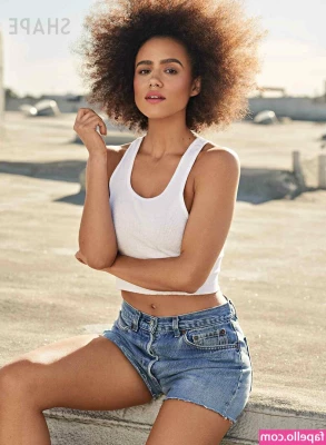Nathalie Emmanuel [ nathalie-emmanuel ] - I love sucking my own nipples
