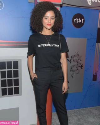 Nathalie Emmanuel [ nathalie-emmanuel ] - 22 MIN - Hot muscle dude  jakeklerin loved to play with my hole while