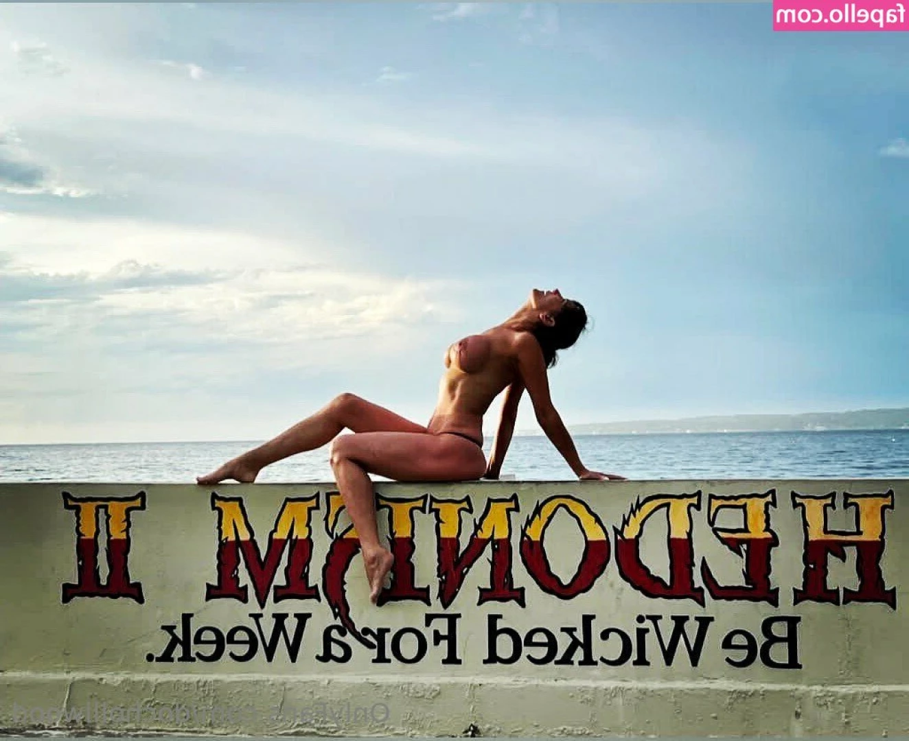 docholliwood - Denim shirt  amp  nothing else   Unlock for uncensored topless