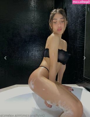 Mia Valencia [ mia-valencia ] - Got a new toy and I drenched my panties while using it   safe to say