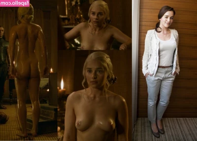 Emilia Clarke [ emilia-clarke ] - Do you like my new push up?