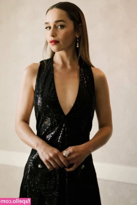 Emilia Clarke [ emilia-clarke ] - I would say I m a nice girl but photoshoot always make me feel so
