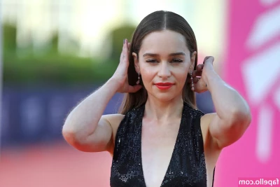 Emilia Clarke [ emilia-clarke ] - Handcuffed and bent over with no where to go