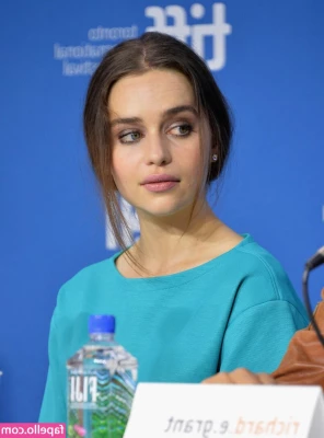 Emilia Clarke [ emilia-clarke ] - Well I asked if you wanted to see it between my boobs and no one