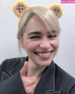 Emilia Clarke [ emilia-clarke ] - Sexy topless boudoir shoot with @moparchick01