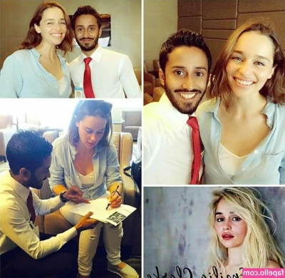 Emilia Clarke [ emilia-clarke ] - 4 hours on the road today, 8 hours on set. 2 big dicks in me at one