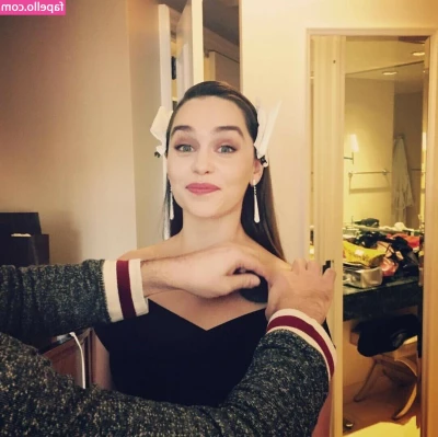 Emilia Clarke [ emilia-clarke ] - The sinful nun   like to see all the holy parts of this sinner  So