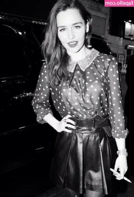 Emilia Clarke [ emilia-clarke ] - MY TITS ARE BURNING IT TAKES A LITTLE OF YOUR 💦 TO FEEL YOUR BITCH