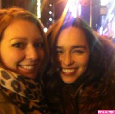 Emilia Clarke [ emilia-clarke ] - Can t go wrong with a black lacy thong