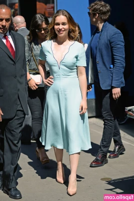 Emilia Clarke [ emilia-clarke ] - Happy Sports Ball Day  Love that regardless of who wins I m wearing