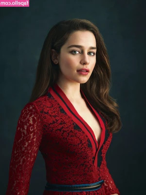 Emilia Clarke [ emilia-clarke ] - how’s the view from down there?