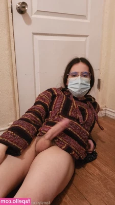 yourlocalfuta - Tongue out ready for you cum tits out Tuesday