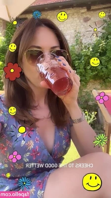 Mandy Capristo [ mandy-capristo ] - Outdoor ass and beer  The best combination  Swipe thru these photos
