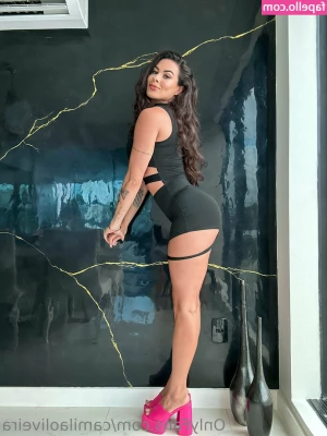 camilaoliveira - @Topmonstercock fucks me upside down and @ukteen9in films me getting
