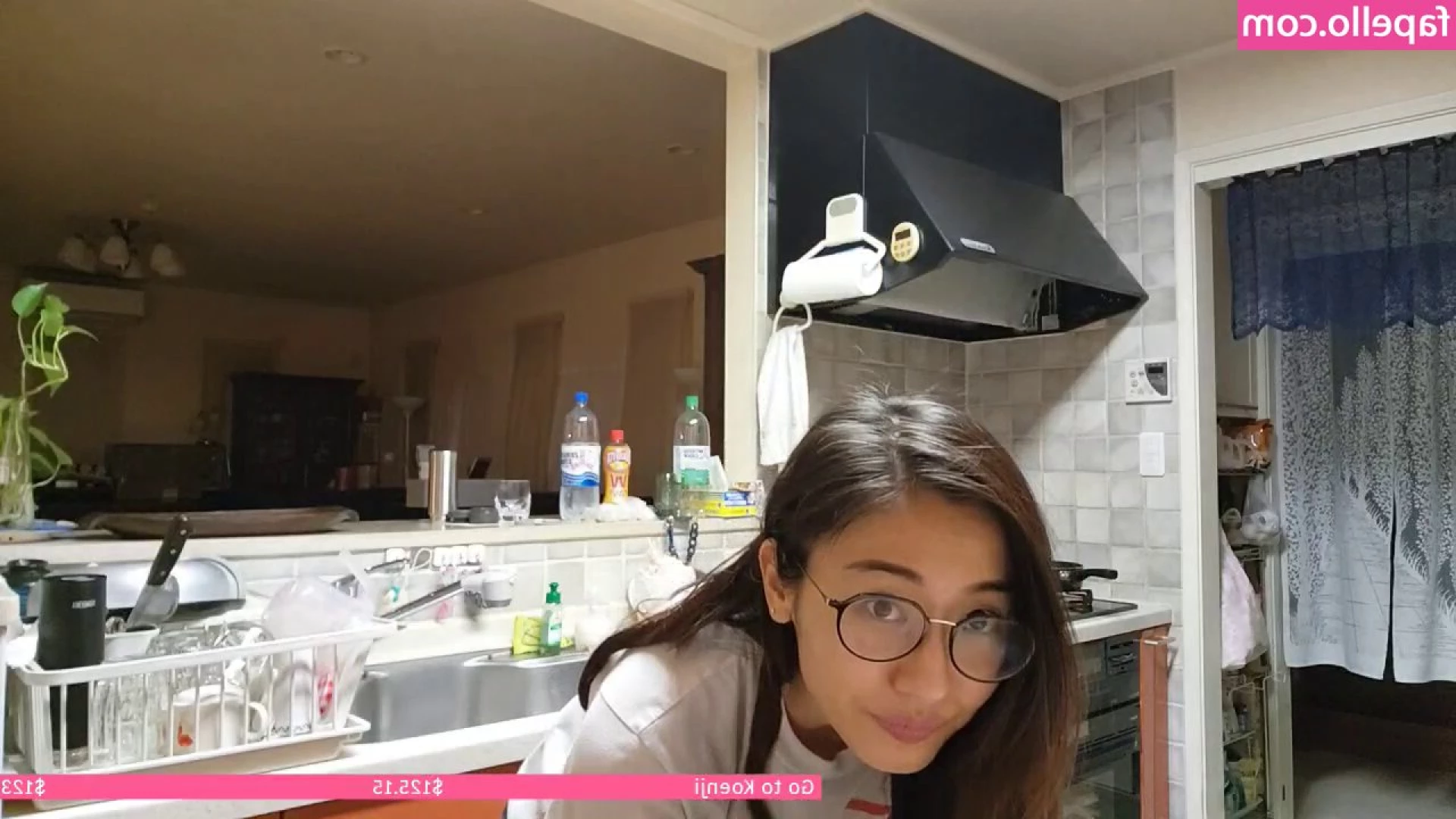 Zumi - What would you do if you came home to me bent over the kitchen sink
