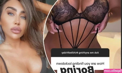 Lauren Goodger [ lauren-goodger ] - Was very horny while the BF was in the shower  so when he got out he