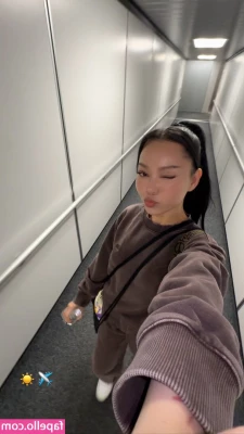 Bella Poarch [ bella-poarch-2 ] - Don’t forget to check out my two new vids. It’s red hot 🥵