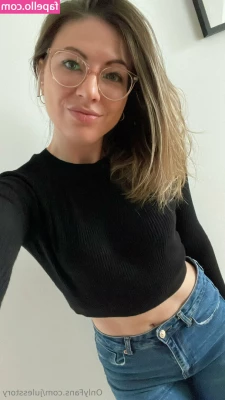 julesstory - 10000000% hotter than your wife.  Selling this PVC skirt by the way!