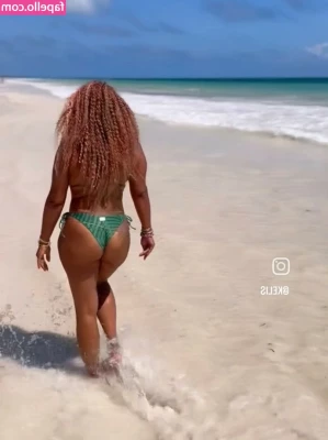 Kelis - I just out a nice striptease masturbation video  I m home and will be