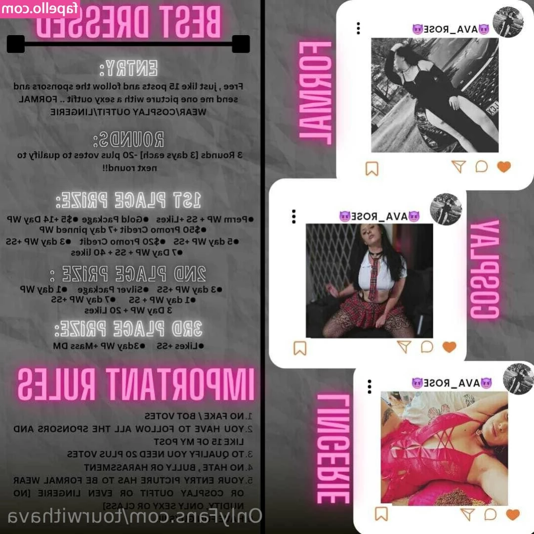 tourwithava - nancy_lew   Come and enjoy the world of passion   full of my personal