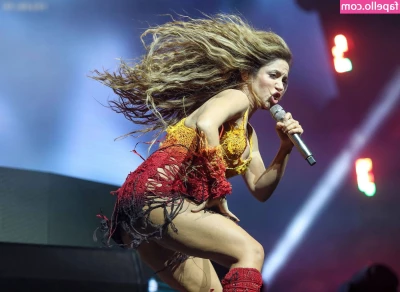 Shakira - I’m feeling cheese and wine tonight naughty boy..you’re paying.