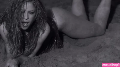 Shakira - Screen grab from a video - who wants to see more like this