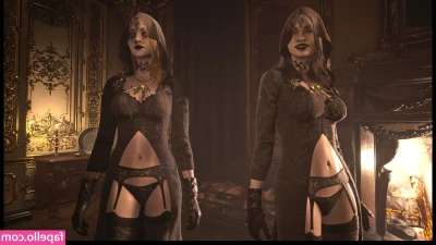 Resident Evil [ resident-evil ] - My personal foot slave doing a little foot worshiping