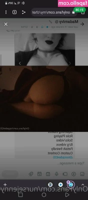 nursejenny0069free - Hey guys! I thought of a little fun thing for you to get to know me