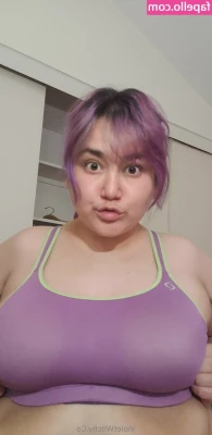 violetwitchy - I wanna spread it open for you. Hit me now!