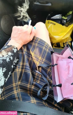 smokingprincessof - What I m hiding under my work clothes