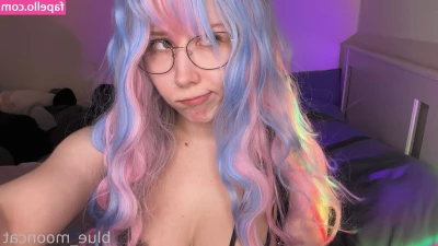 Blue_Mooncat [ blue-mooncat-1 ] - Tell me about your night