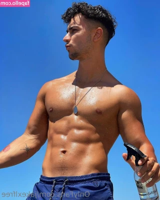 exoticboyfree - He sexy and a freak  Cracked his back just how he likes it 