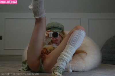 Belle Delphine [ belle-delphine-11 ] - Would you pull them to the side to fuck this tight pussy? 🐱