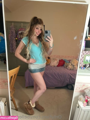 Belle Delphine [ belle-delphine-11 ] - I m finally doing wellness again today  later he fucks me nice and