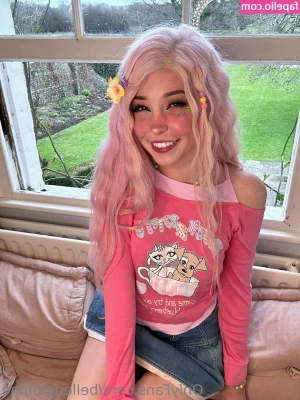 Belle Delphine [ belle-delphine-11 ] - I wanted to try on this thong but I got hard within the first 5