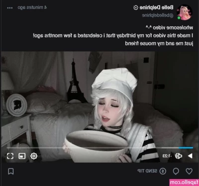 Belle Delphine [ belle-delphine-11 ] - Do you wanna watch me stroke my cock