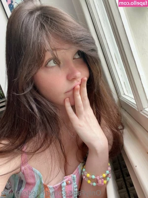 Belle Delphine [ belle-delphine-11 ] - Tits against the glass #tittytuesday