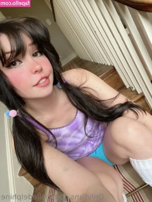 Belle Delphine [ belle-delphine-11 ] - THRUSTING dildo gives my pussy exactly what she needs!   Full, wet