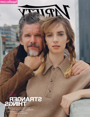 Maya Hawke [ maya-hawke ] - losing bet    boygaggedbr   mau_roll