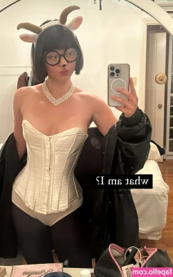 Mikaylageier - AC unit blowing my robe open exposing my titties to everyone in the