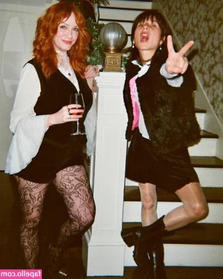Christina Hendricks [ christina-hendricks ] - I have a sprained ankle  i can only be in bed all day part 1