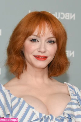 Christina Hendricks [ christina-hendricks ] - Ooops…hubby caught me masturbating with my favorite toy! But, he