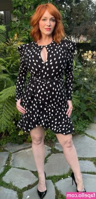 Christina Hendricks [ christina-hendricks ] - Best kind of lollipop 🍭