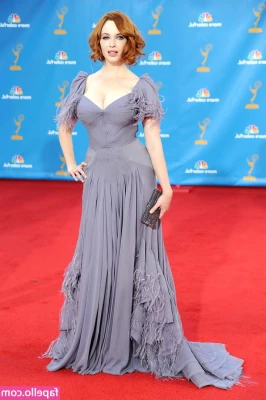 Christina Hendricks [ christina-hendricks ] - Who s the real GOAT at shaking ass  Find out LIVE tonight at 9PM EST