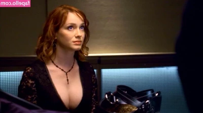 Christina Hendricks [ christina-hendricks ] - Do you like my nail polish ? 😜