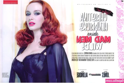 Christina Hendricks [ christina-hendricks ] - 💋🔥🥰🥰 I love being fucked from behind! I love to feel the