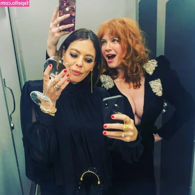 Christina Hendricks [ christina-hendricks ] - Out of town looking for a new boy toy  My tits are ready  are you